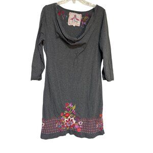Joy Love Light L Embroidered Floral Tunic Dress